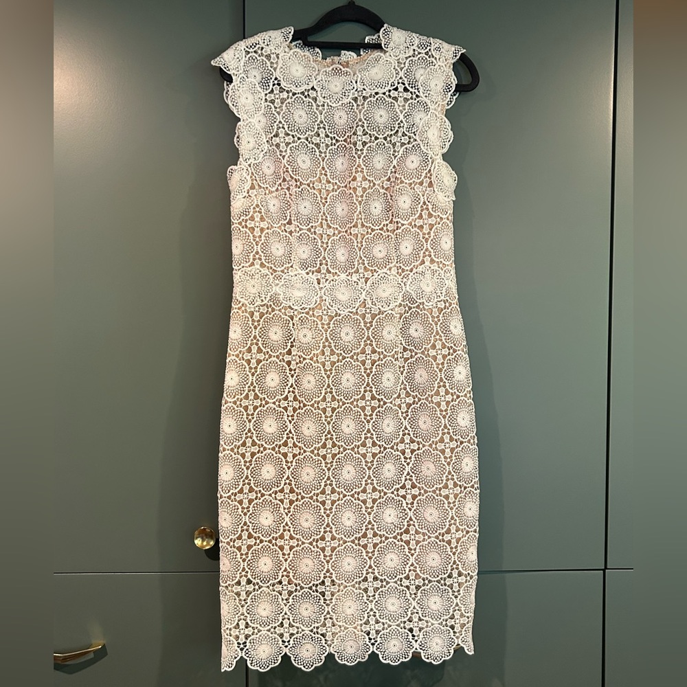 Anthropologie size 4 white dress